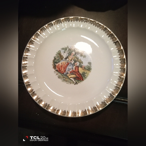 6- vintage Cronin China co. 7.5in salad plates - Picture 12 of 12